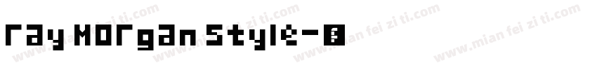 ray morgan style字体转换